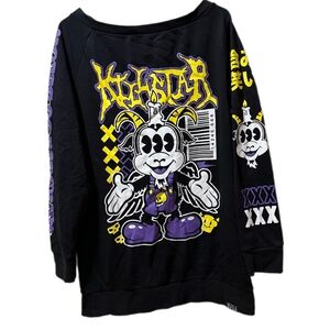 Killstar Technomet Sweater Dress USED